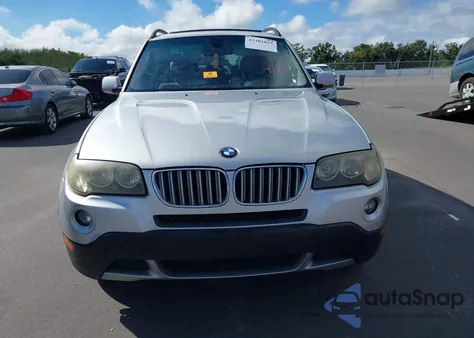 2007 BMW X3 3.0Si from USA, damaged, VIN WBXPC93447WF21664